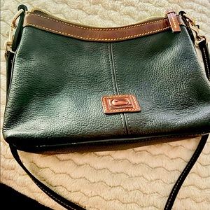 Dooney & Bourke black & brown crossbody